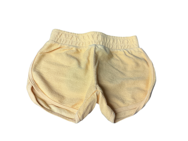 Tiny Whales - Terry Yellow Shorts