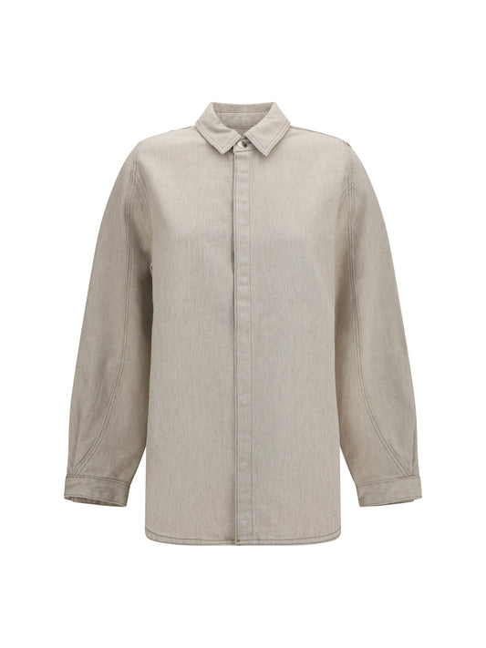 Denim Shirt Amelo-De-Nîmes Light Beige