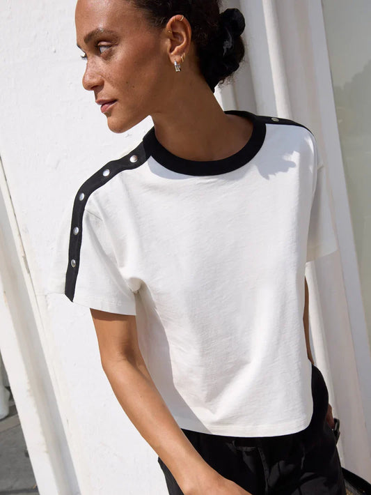 Nation Ada Button Tee