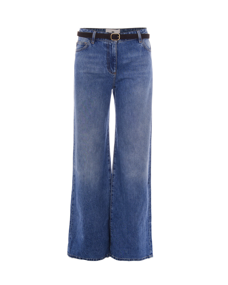 Palazzo Jeans Vintage Blue