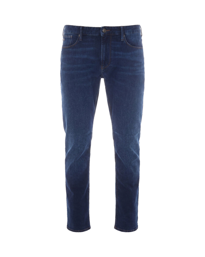 Slim Fit Stone Wash Jeans
