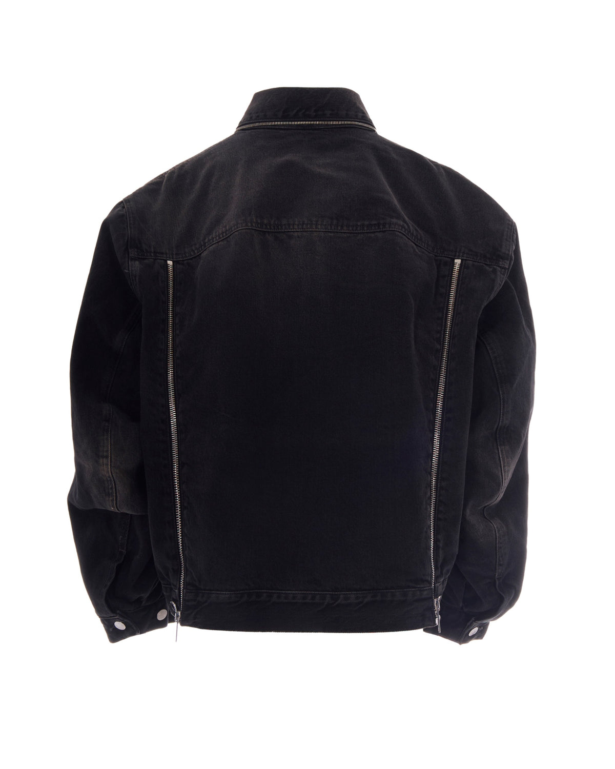 Haikure Denim Jacket Legacy Zip Vintage Black, view 2