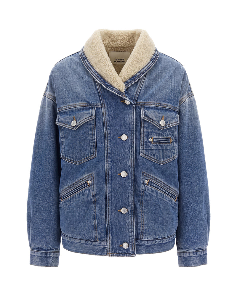 ISABEL MARANT Denim Jacket Pima Light Blue
