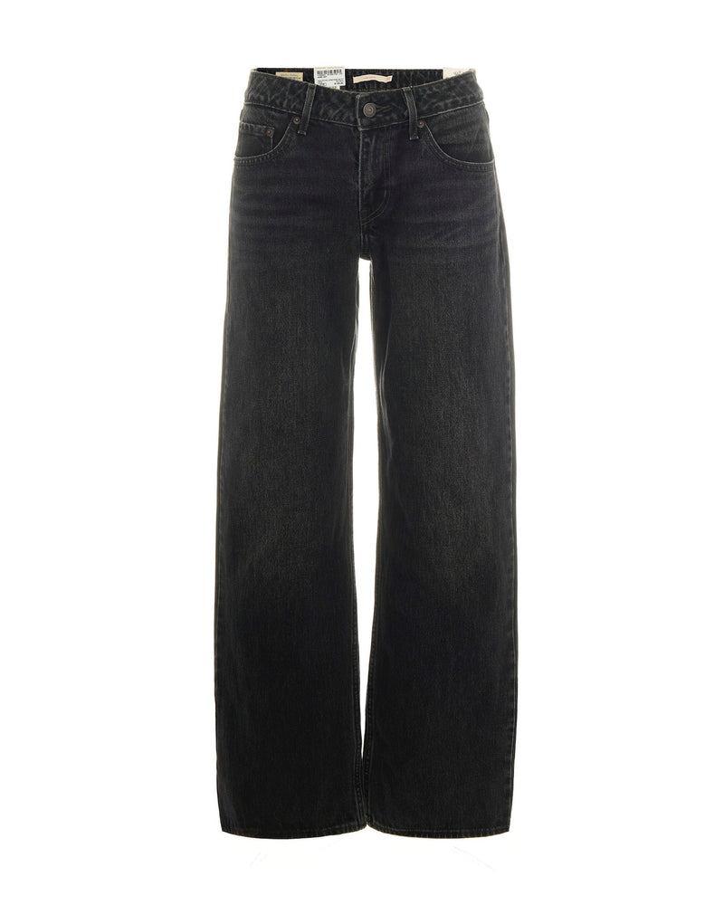 Low Loose Jeans in Tech Storm
