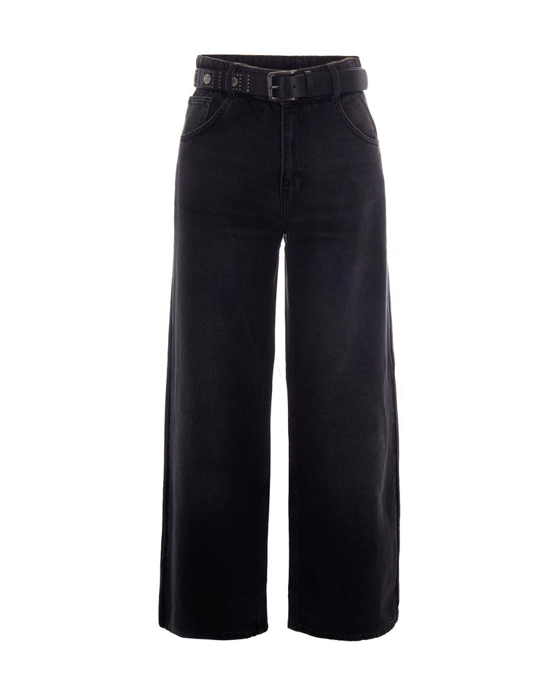 Jeans Candy Belt Black Denim