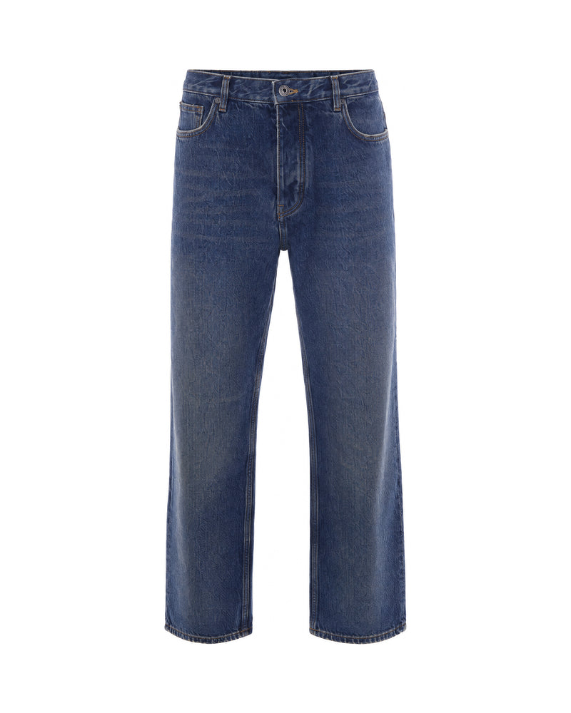 Jeans Half Arrow Relaxed Tapered Dirty Dark Blue