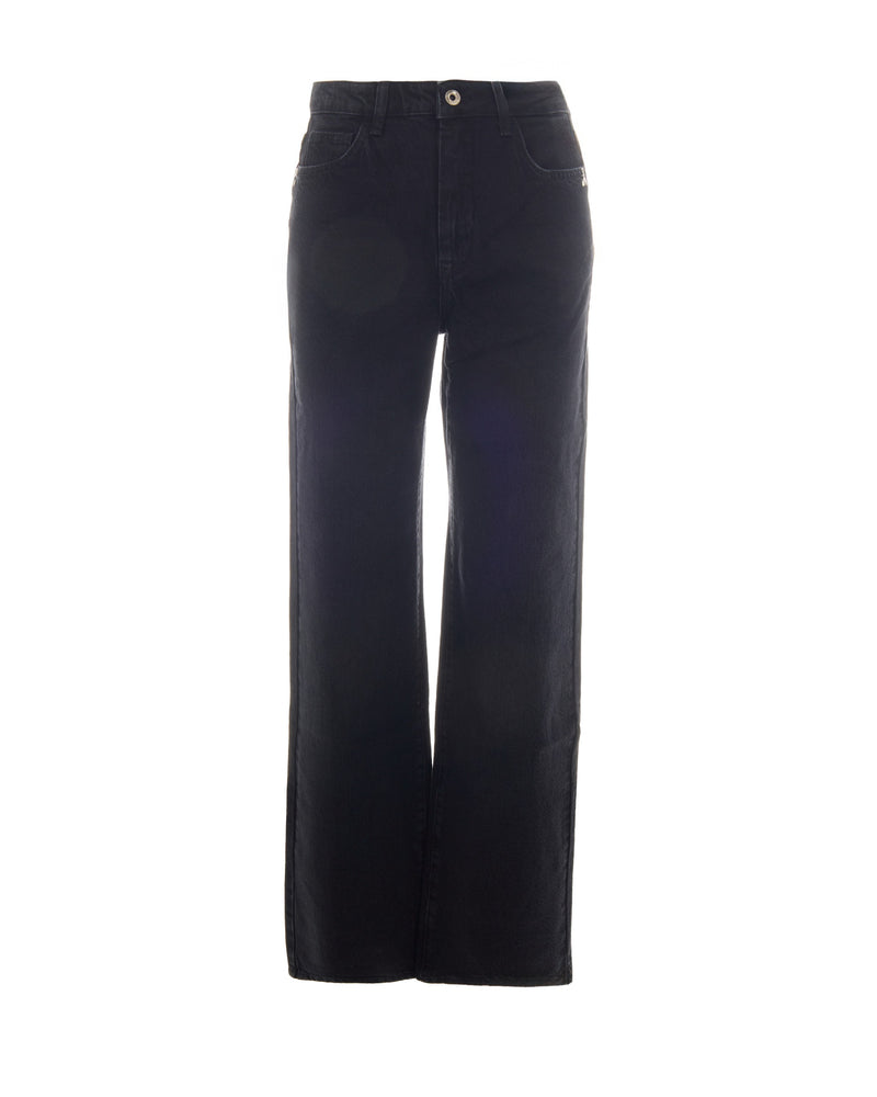 Jeans High-Rise Black Wash