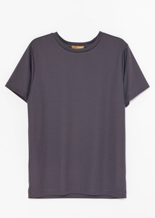 Konus Men's Eco Friendly Reolite Tech T-shirt in Grey