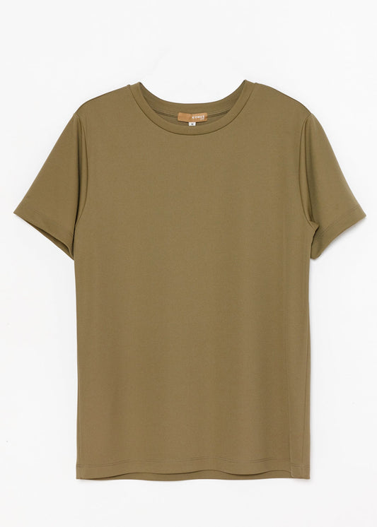 Konus Men's Eco Friendly Reolite Tech T-shirt in Khaki