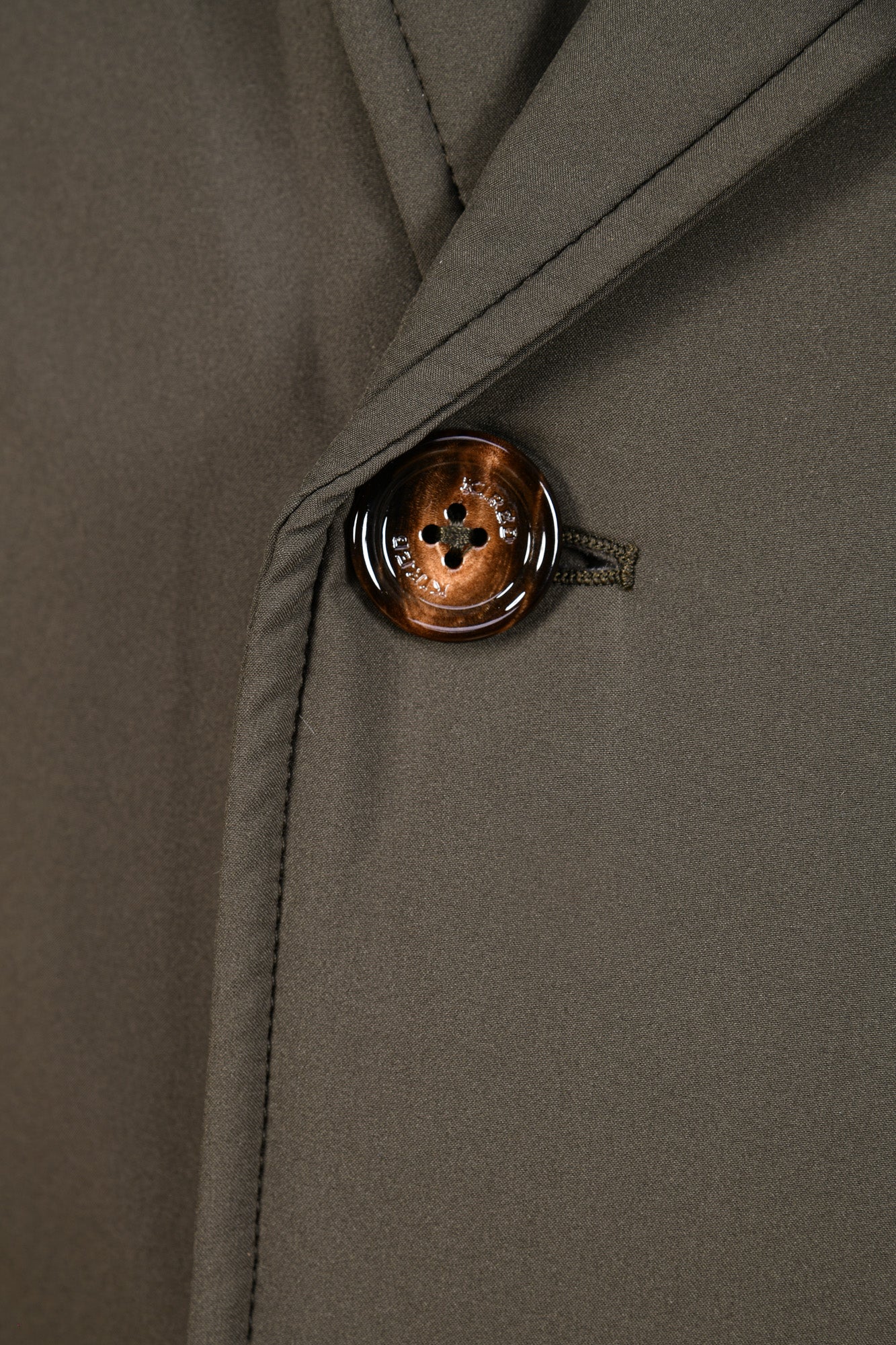 Kired by Kiton Ofu Double-Breasted Raincoat