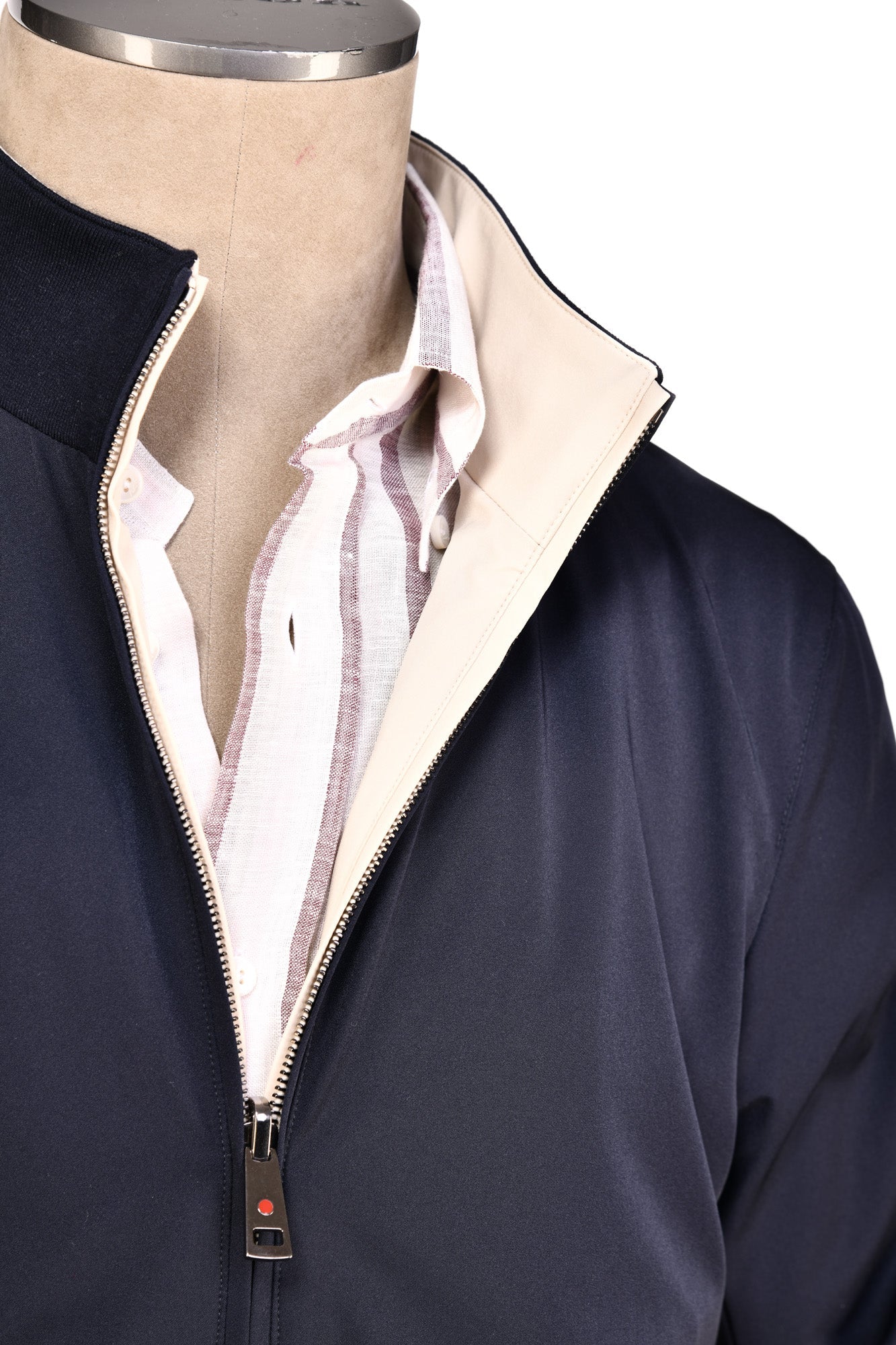 Kired by Kiton Nylon Reversible Jacket
