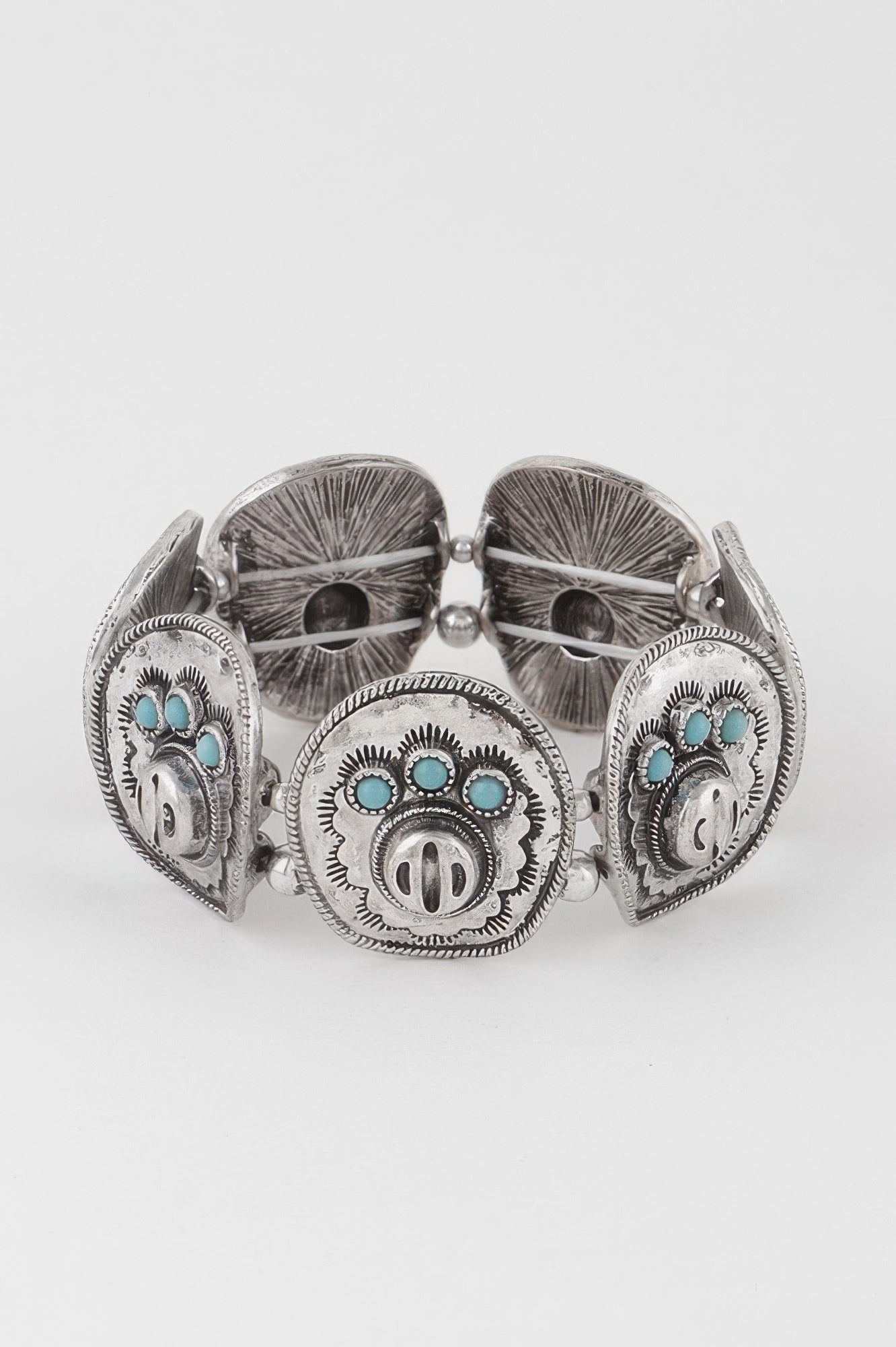 ASTOR Vintage Stone Plate Bracelet | Heirloom BYMANYC ® New York Style