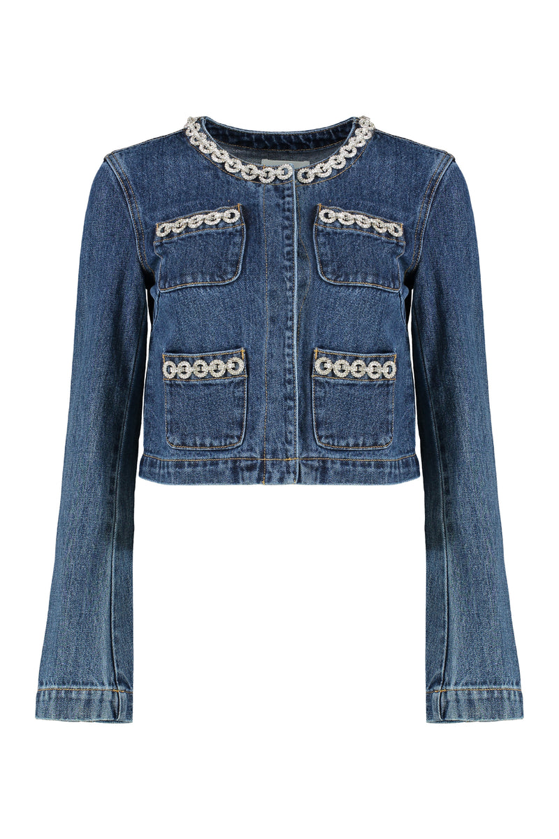 Self-Portrait Denim Jacket