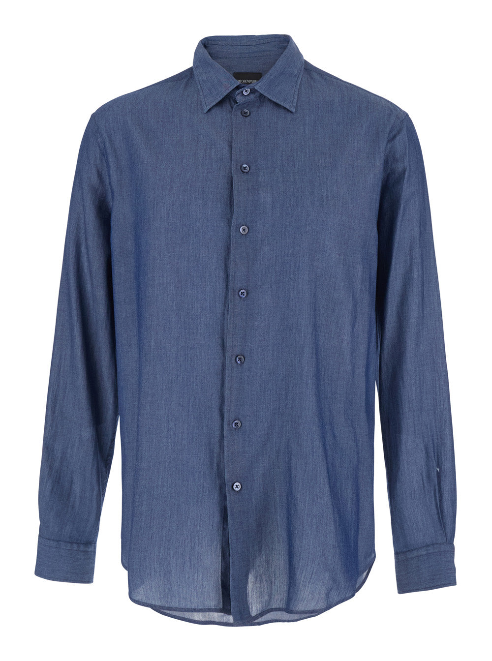 Shirt Cotton Denim Blue