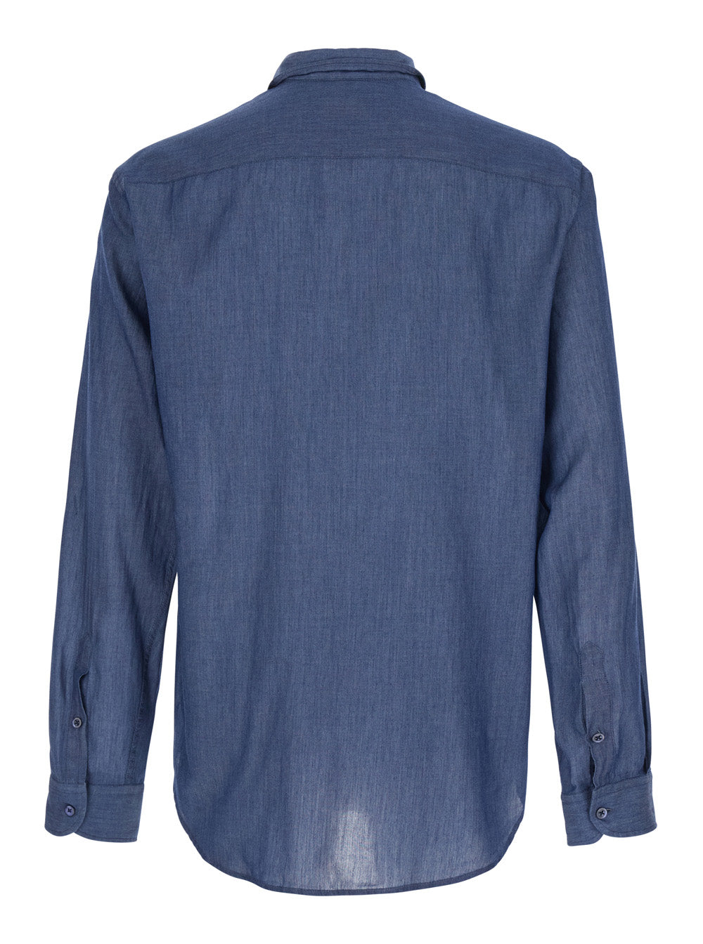 Shirt Cotton Denim Blue
