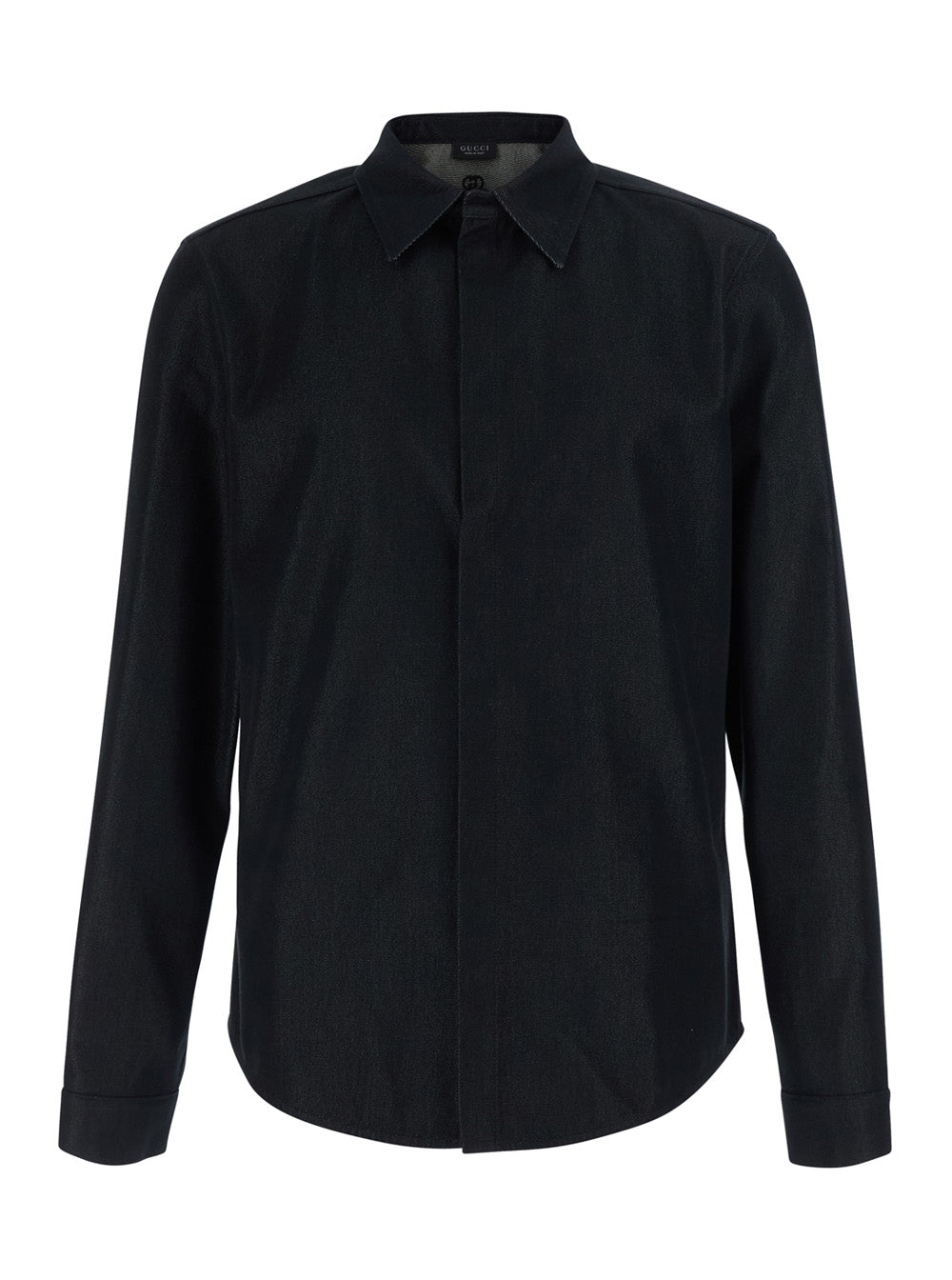 Denim Shirt in Black