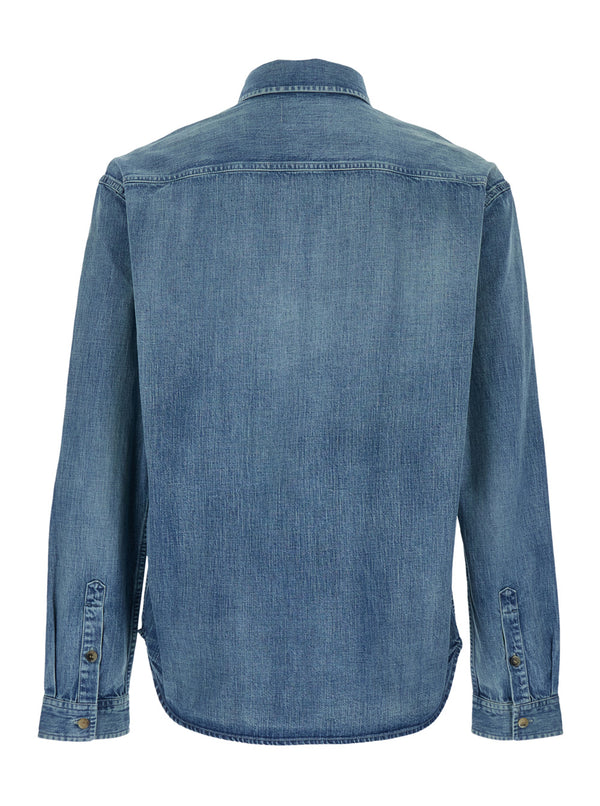 Denim Shirt, Light Blue