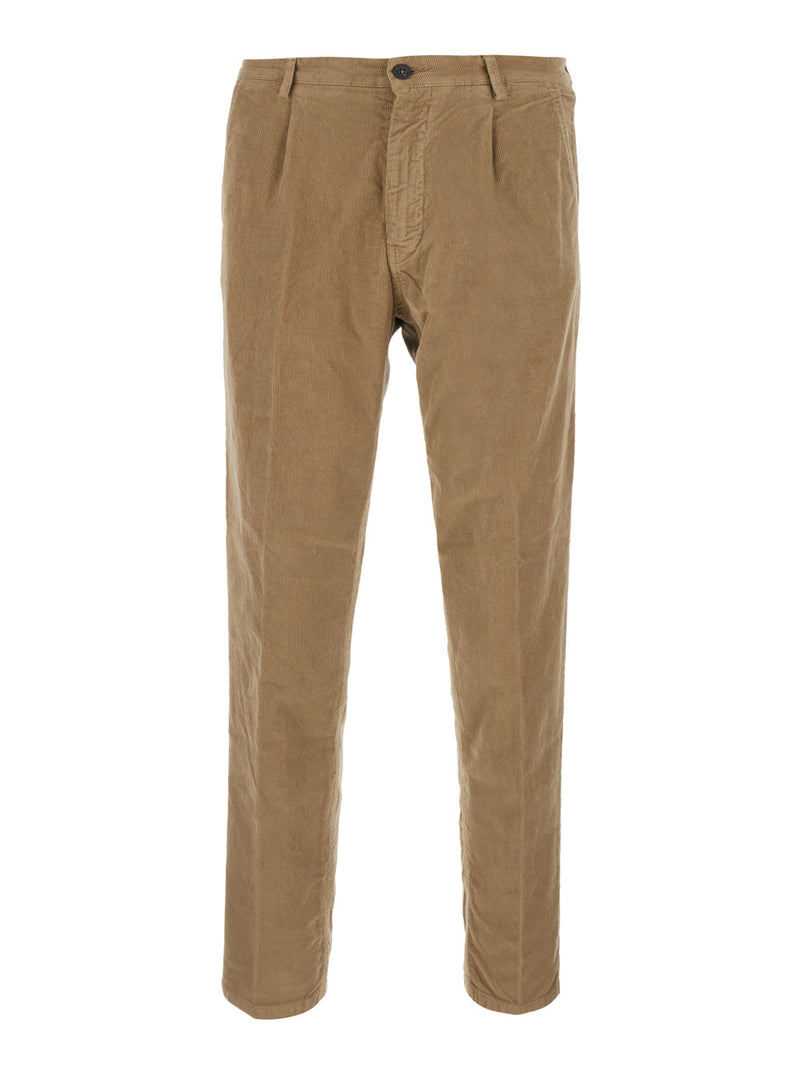 Jeans Day Off Beige Velvet Trim