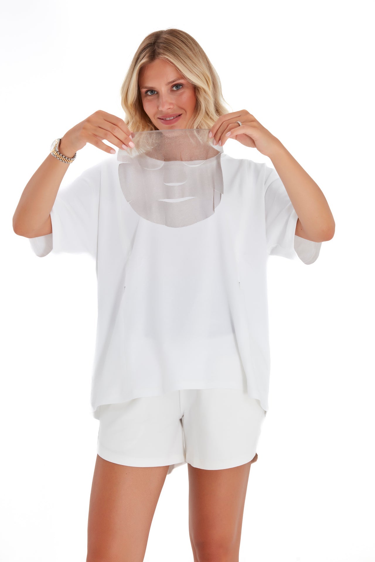 FaceCover Reusable Silver Face Mask