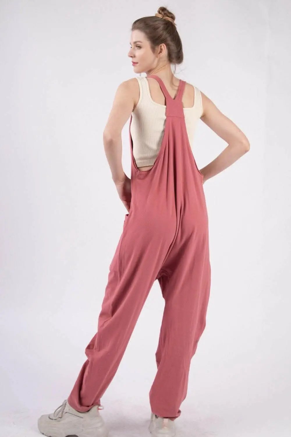 Trendsi Allure Sleeveless Jumpsuit with Pockets - New Arrival, Comfort