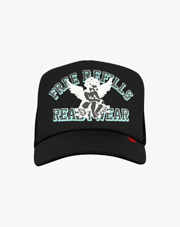 Angels Trucker Hat - Black