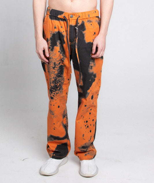 AJ04L COLOR DYE LOOSE JEANS