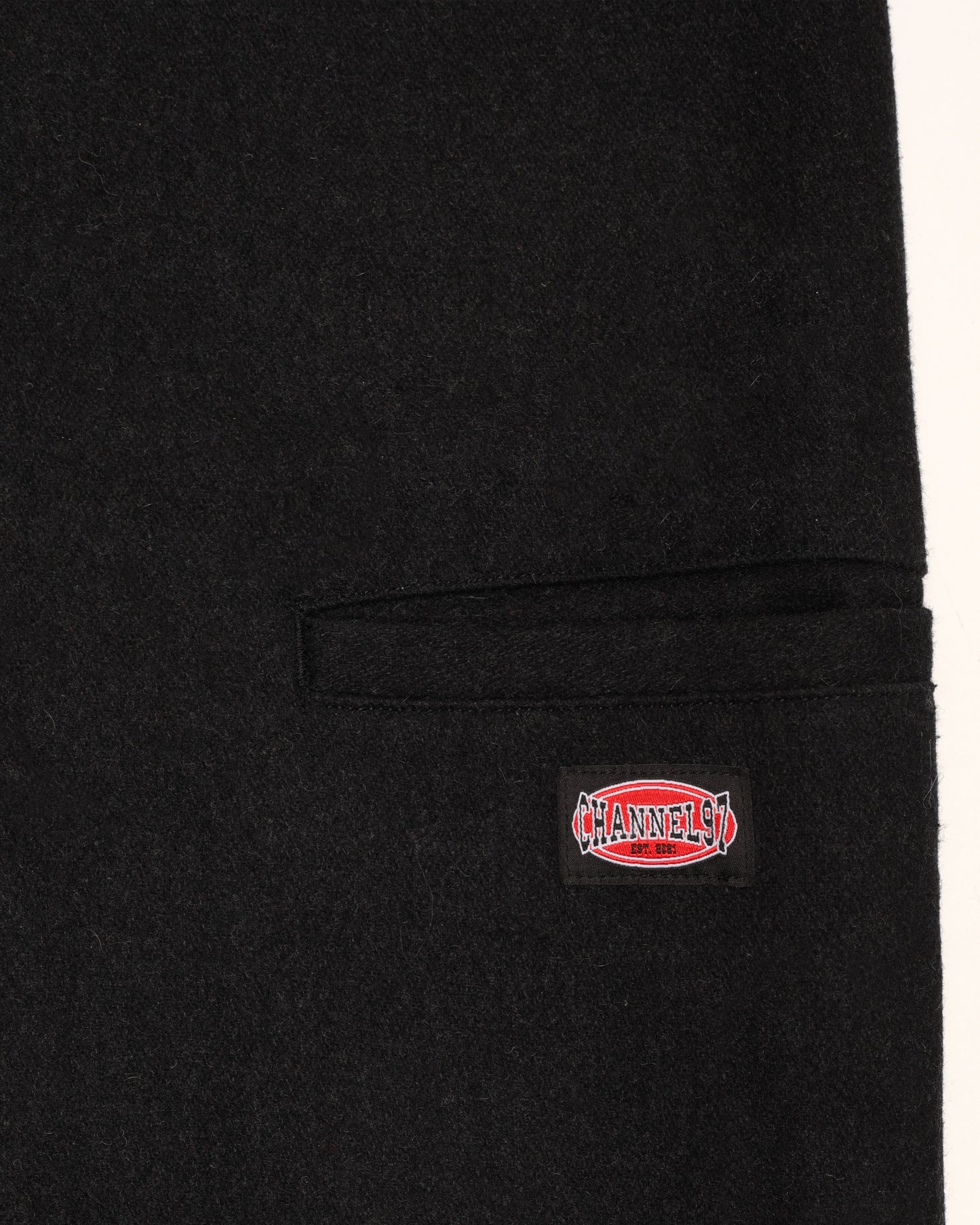 PLEATED TROUSER (BLACK)