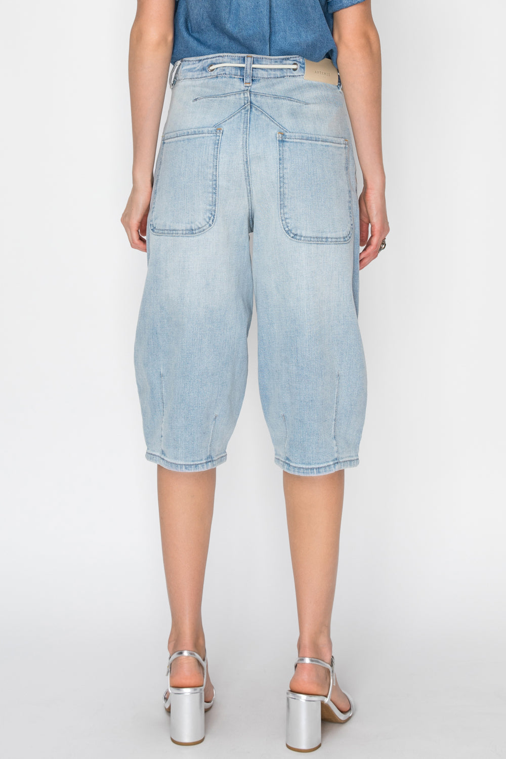 High Rise Relaxed Tapered Jorts