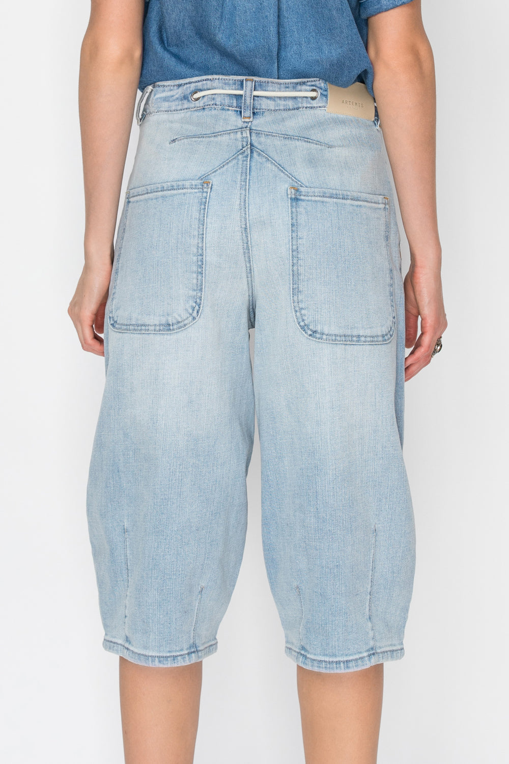 High Rise Relaxed Tapered Jorts