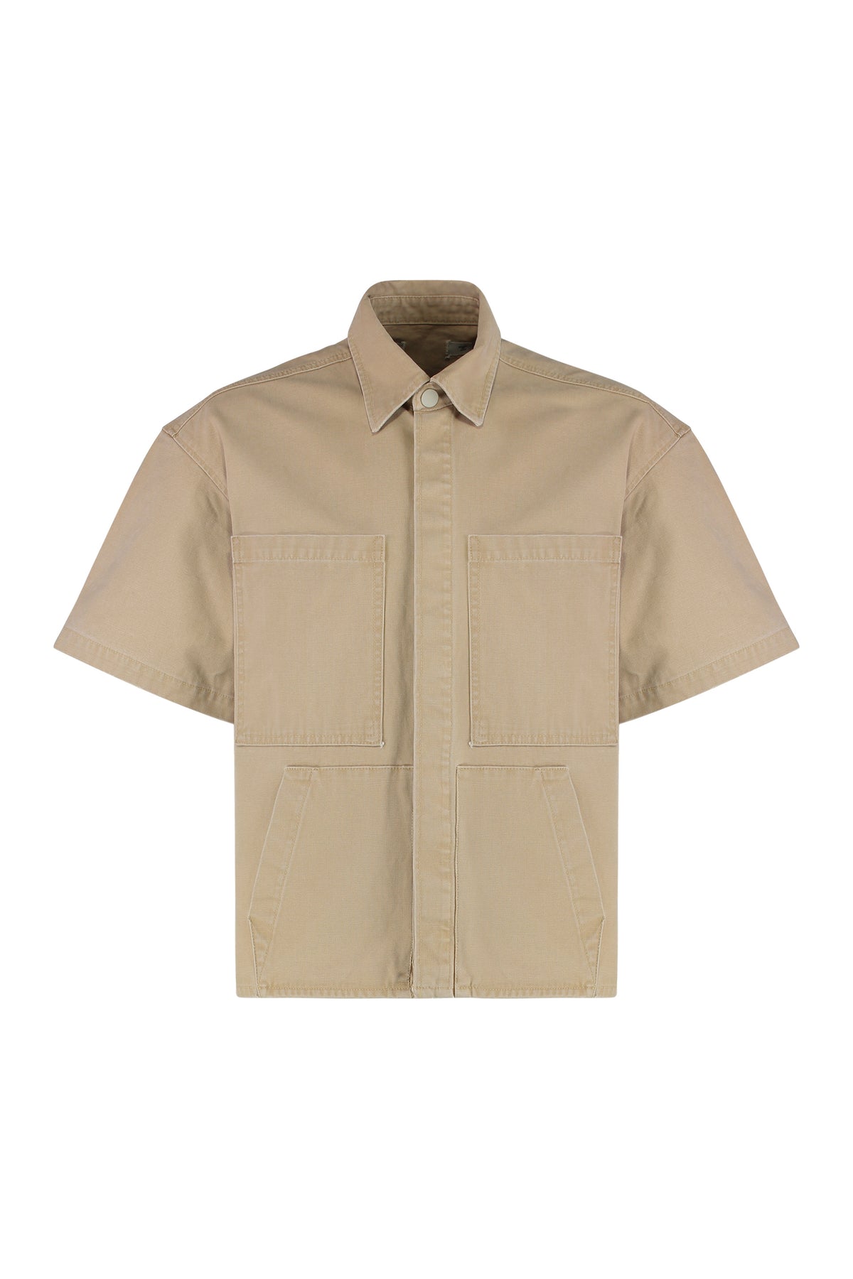 B1 Archive Denim Overshirt With Pockets