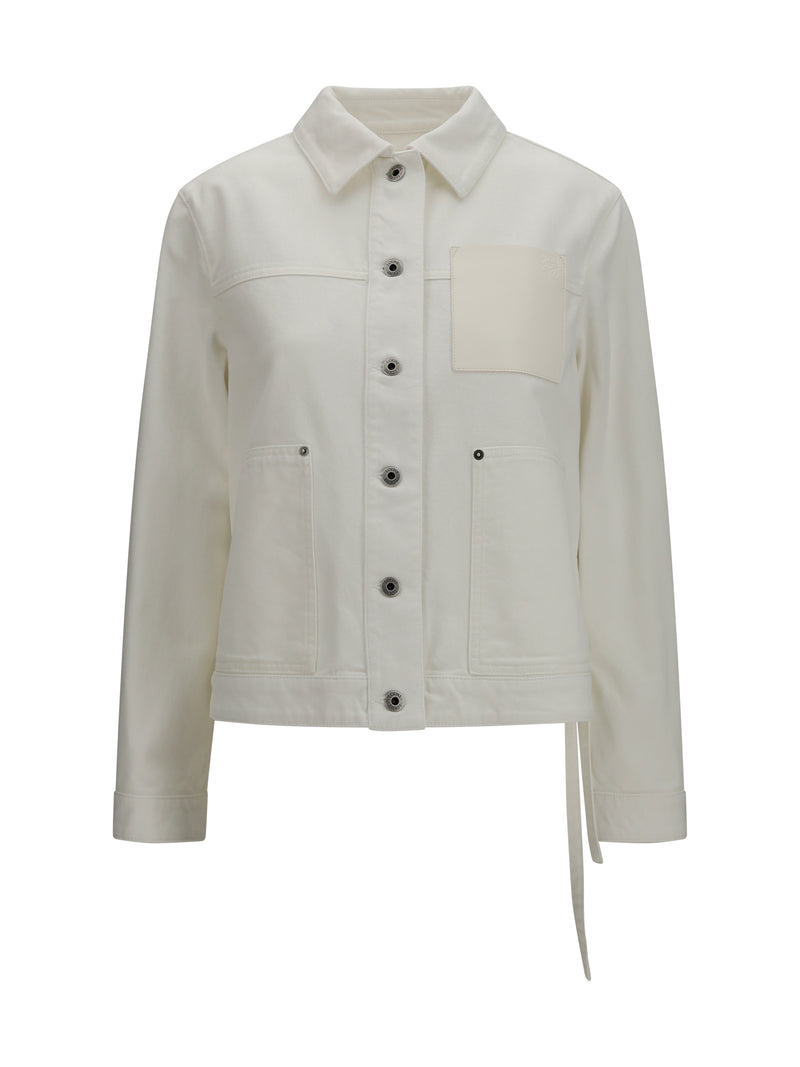 Workwear Denim Jacket White