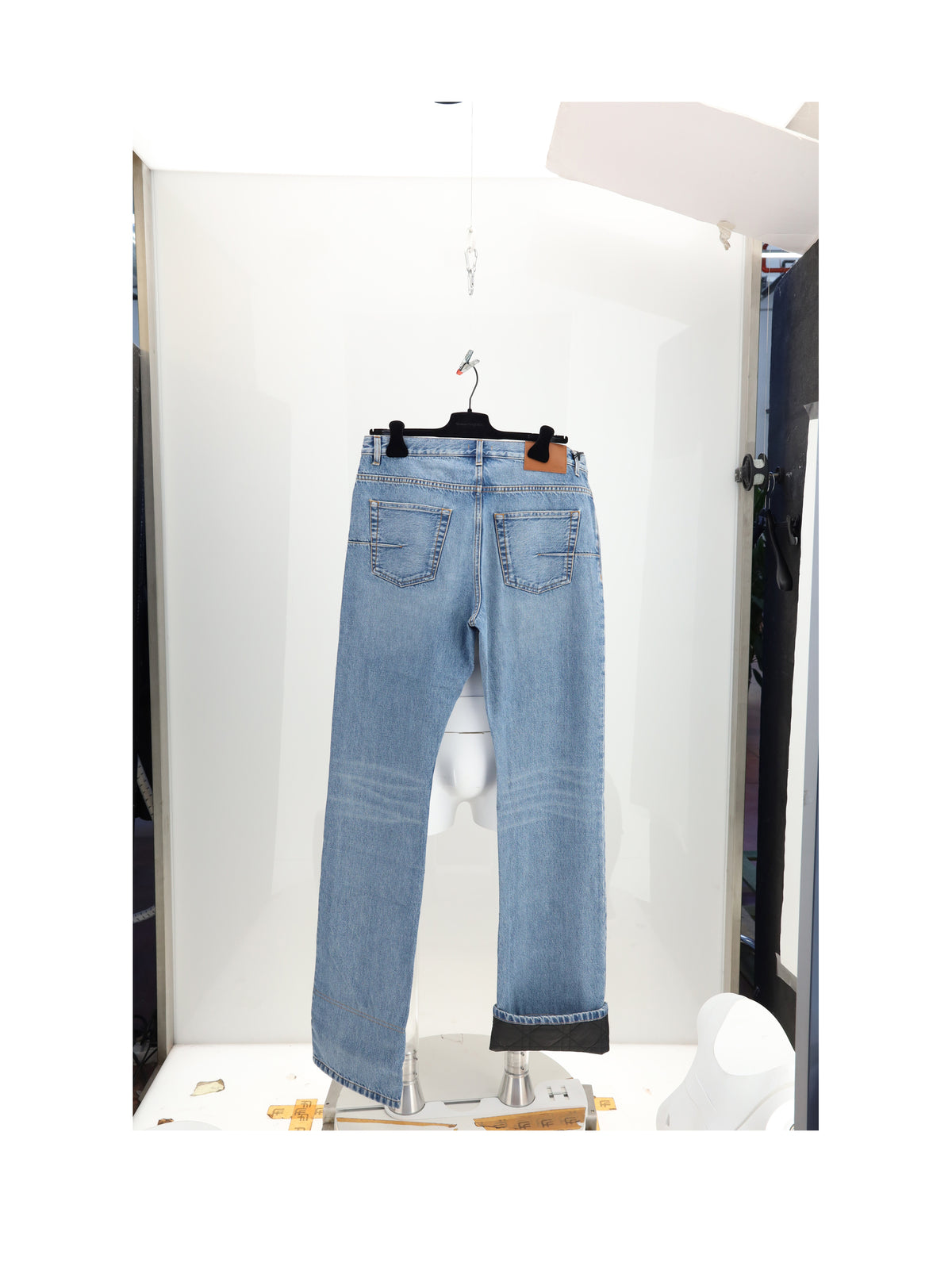 Dior Denim Trousers Cannage Blue, view 2