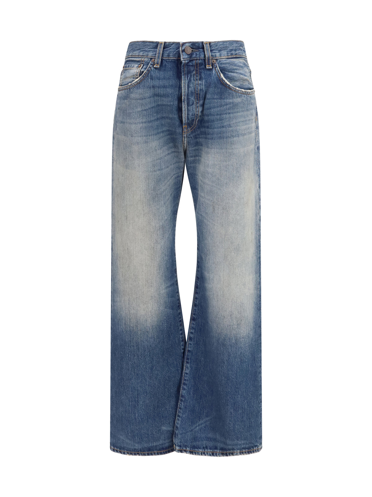 2021F Flare Jeans in Mid Blue