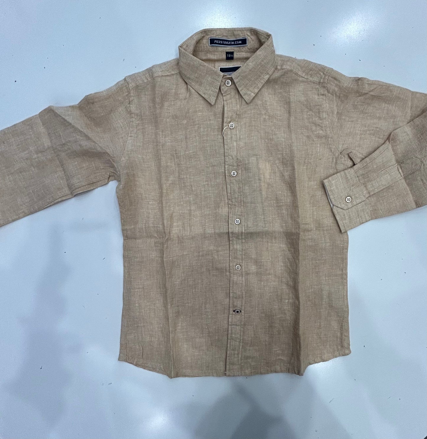 Pier st barths linen solid button downs