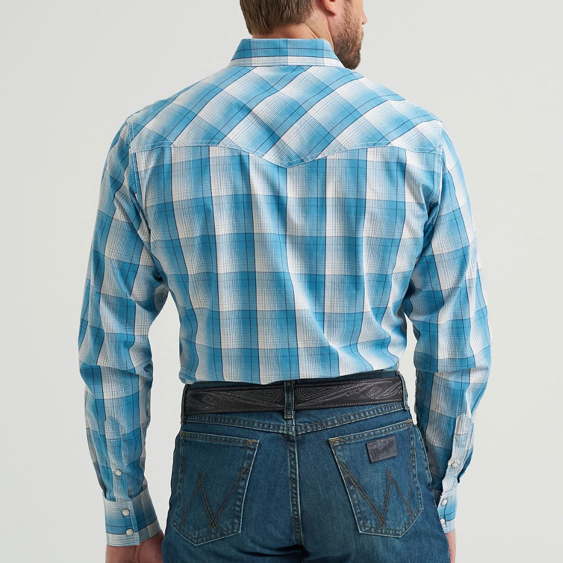 Blue Plaid 20X | Wrangler Mens