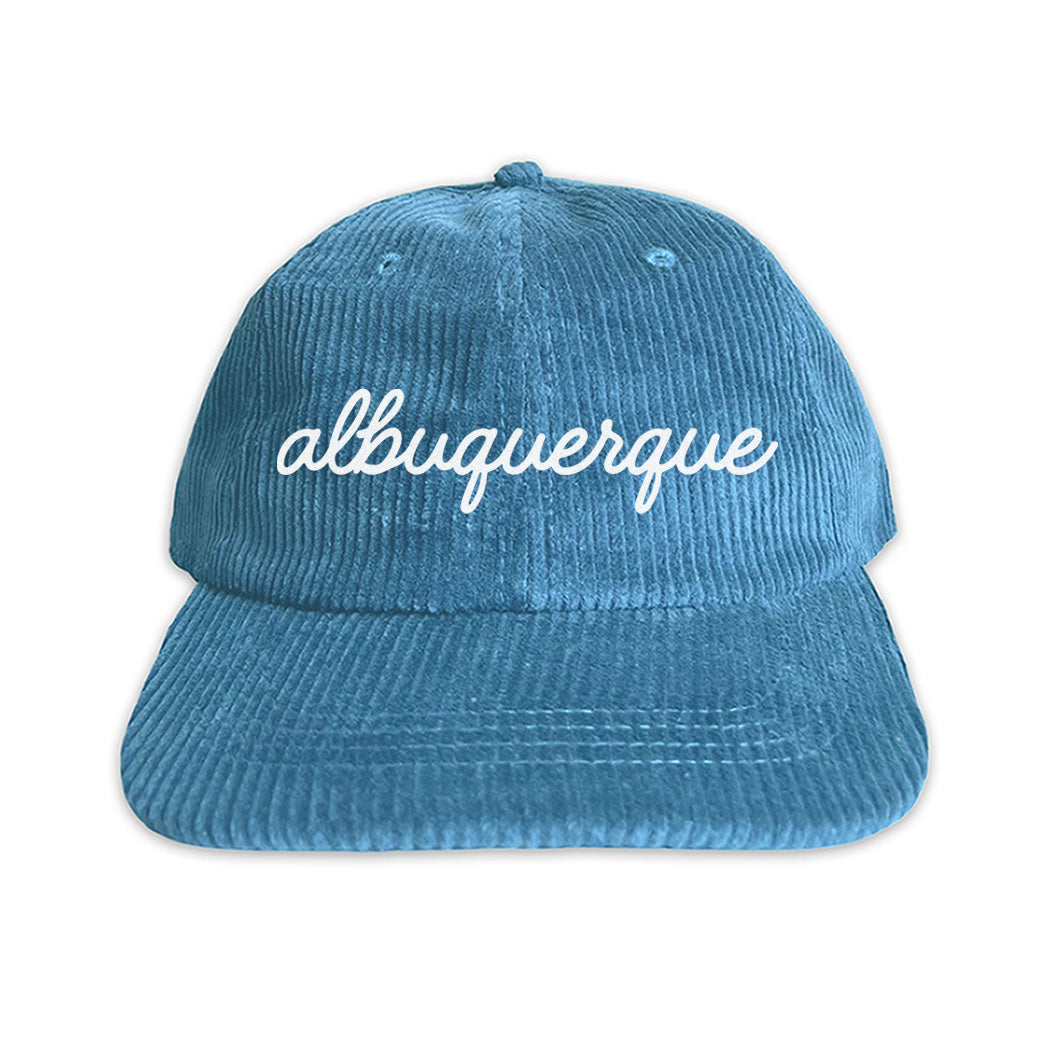 Albuquerque Cursive Corduroy Cap