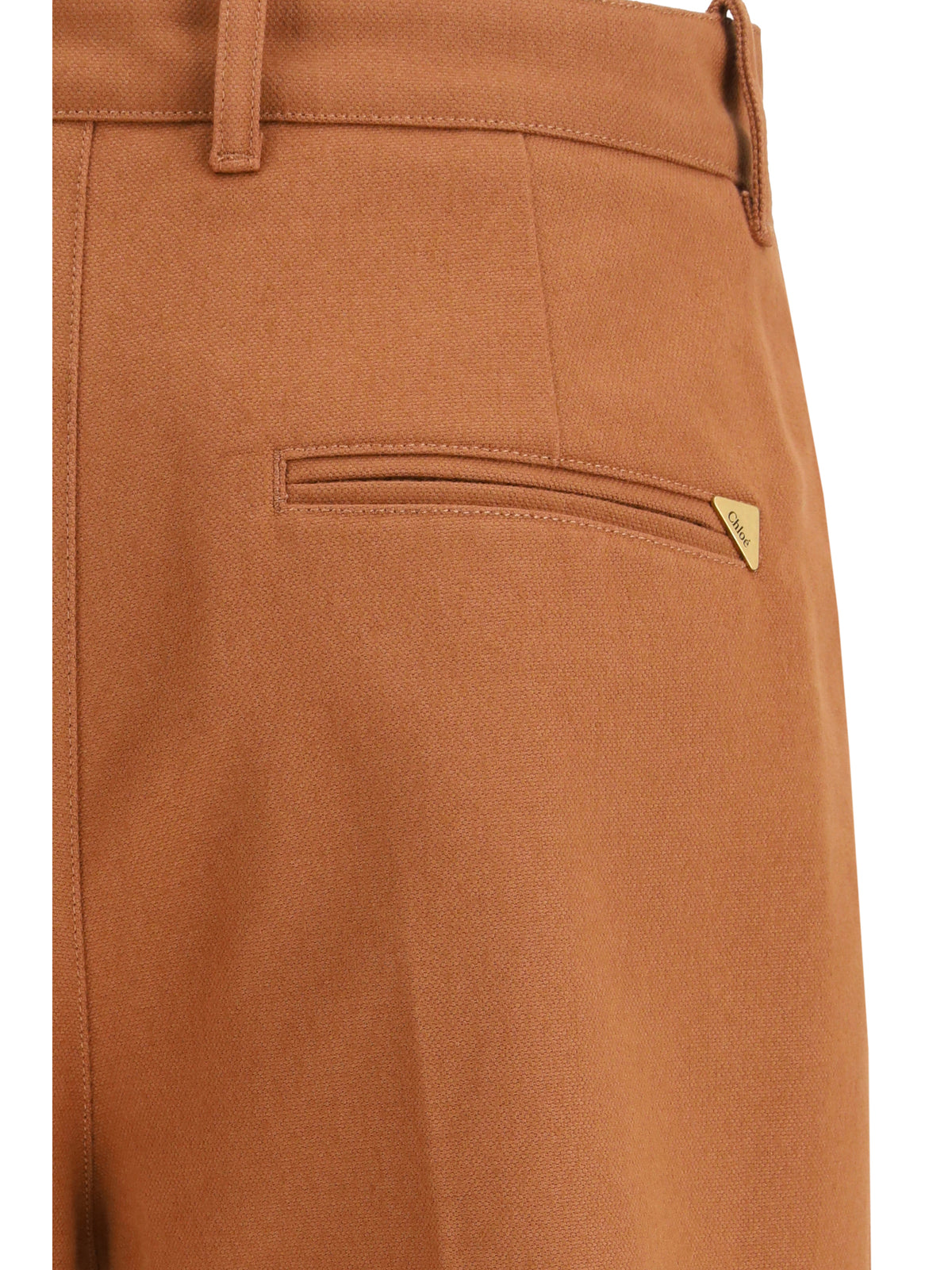 Chloé Flare Denim Jeans Nougat, view 3