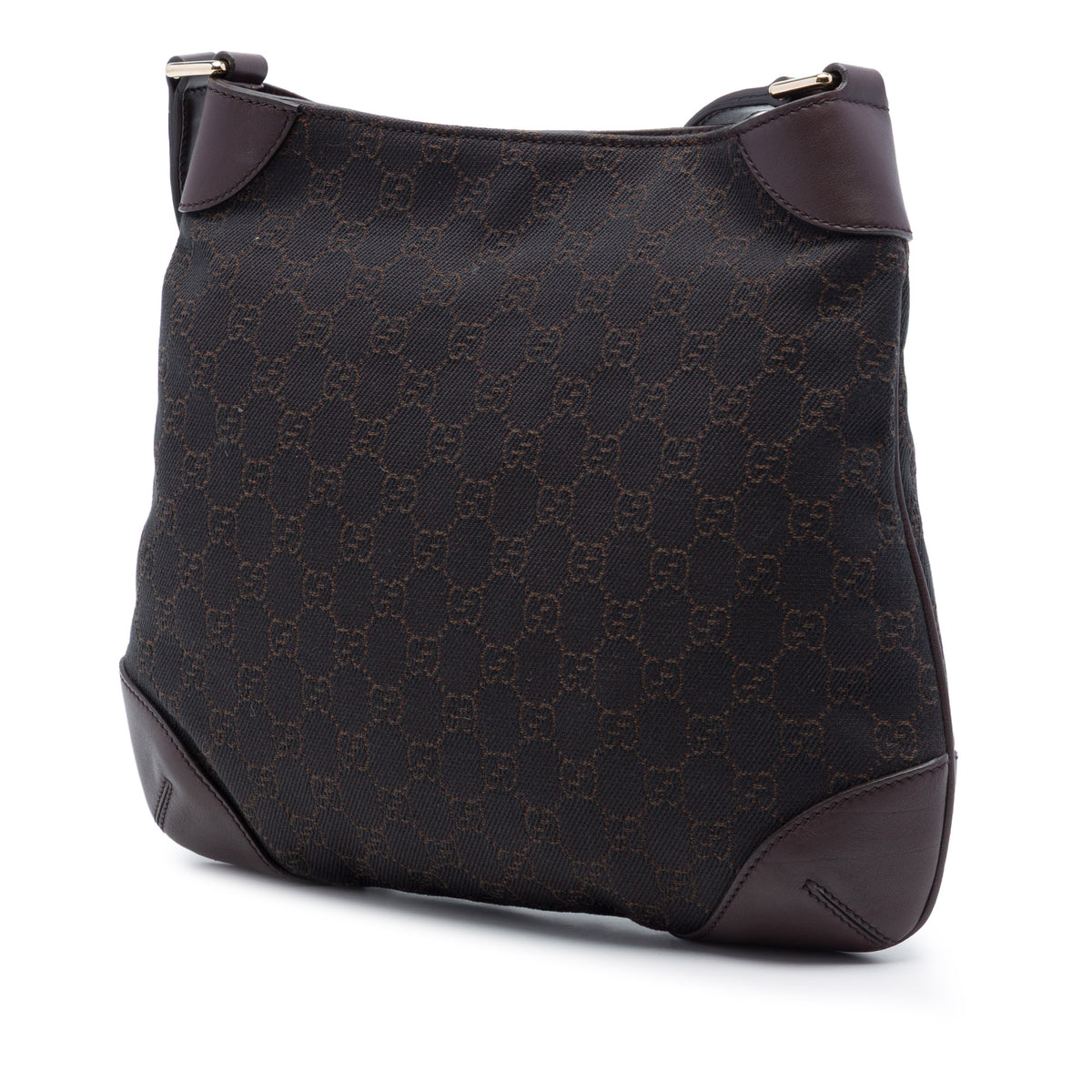 Shoulder Bag GG Denim Brown (Pre-Owned)