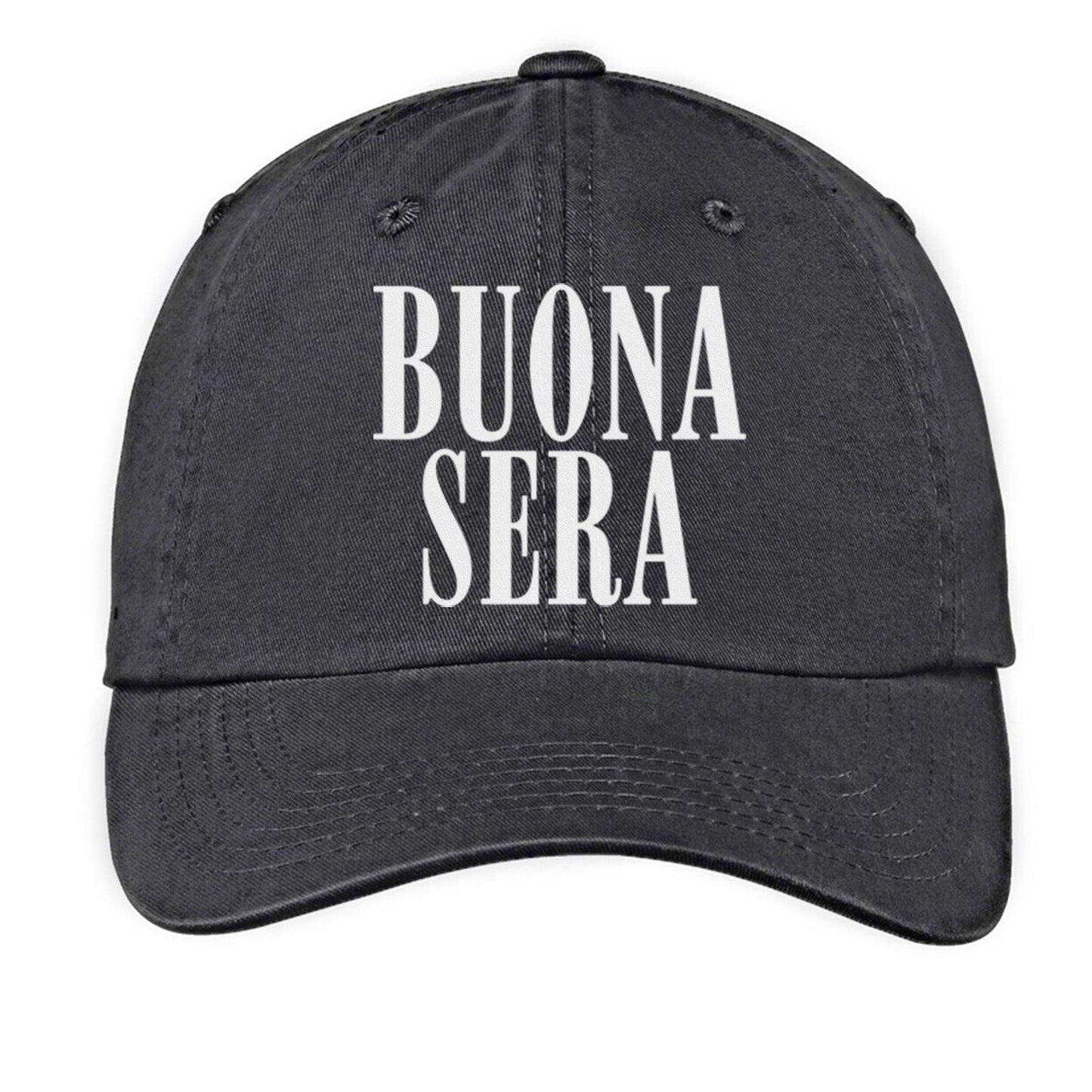 Buona Sera Stacked Western Baseball Cap