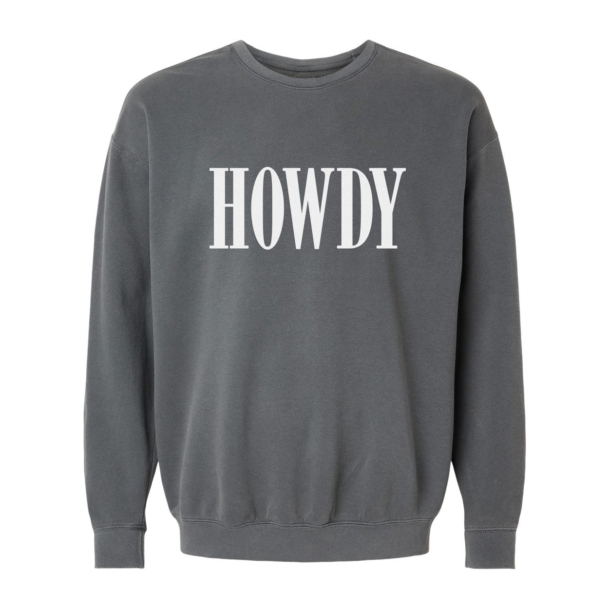 Howdy Western Washed Sweatshirt