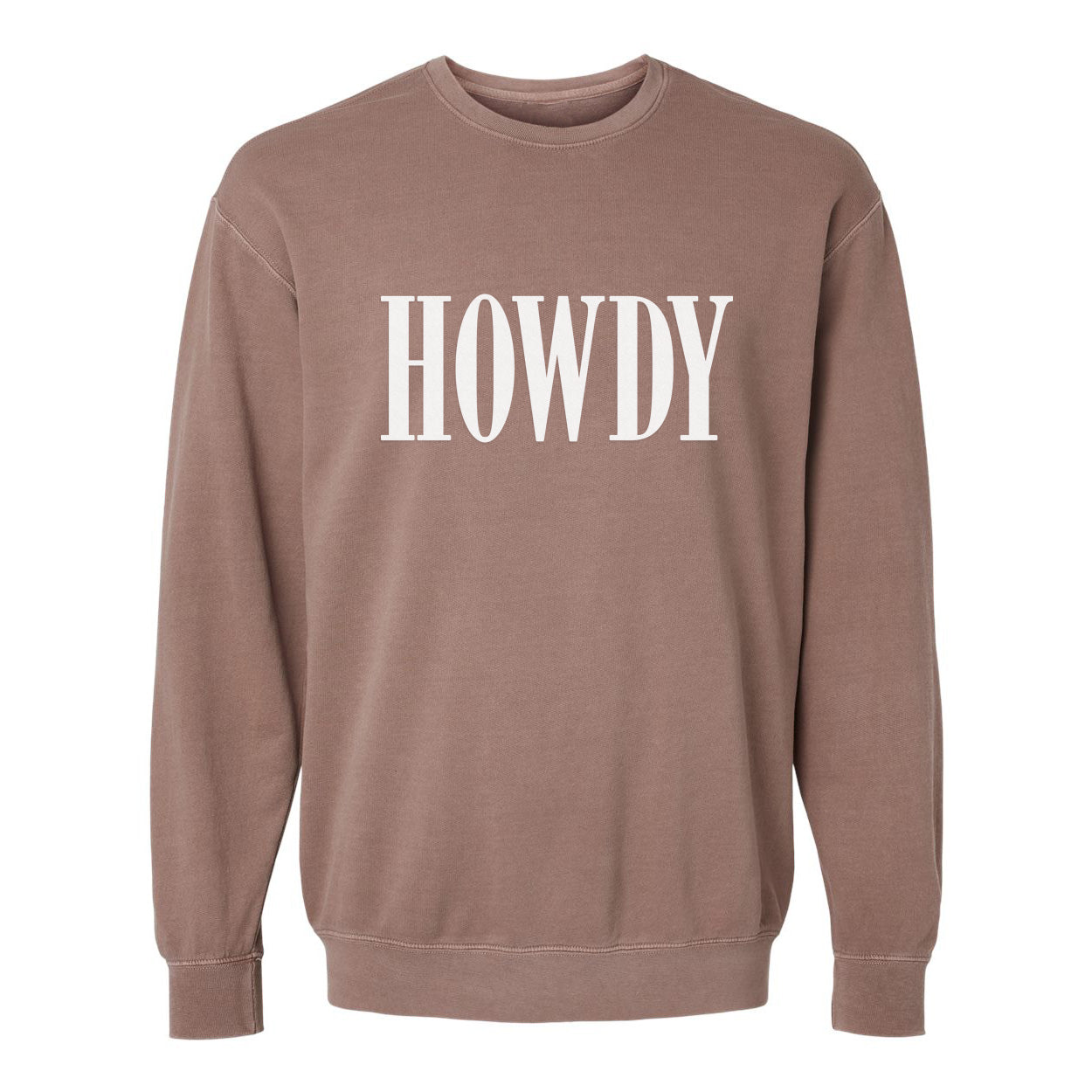 Howdy Western Washed Sweatshirt