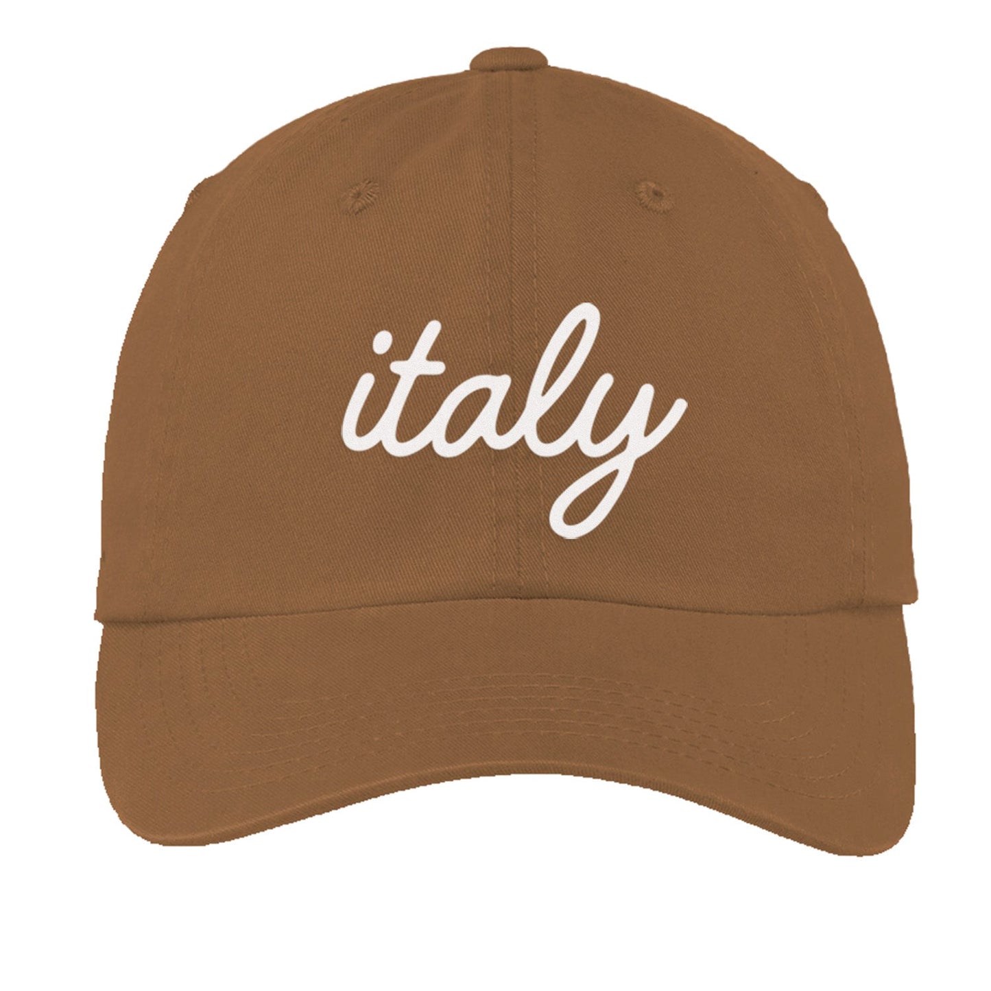 Italy Cursive Baseball Cap
