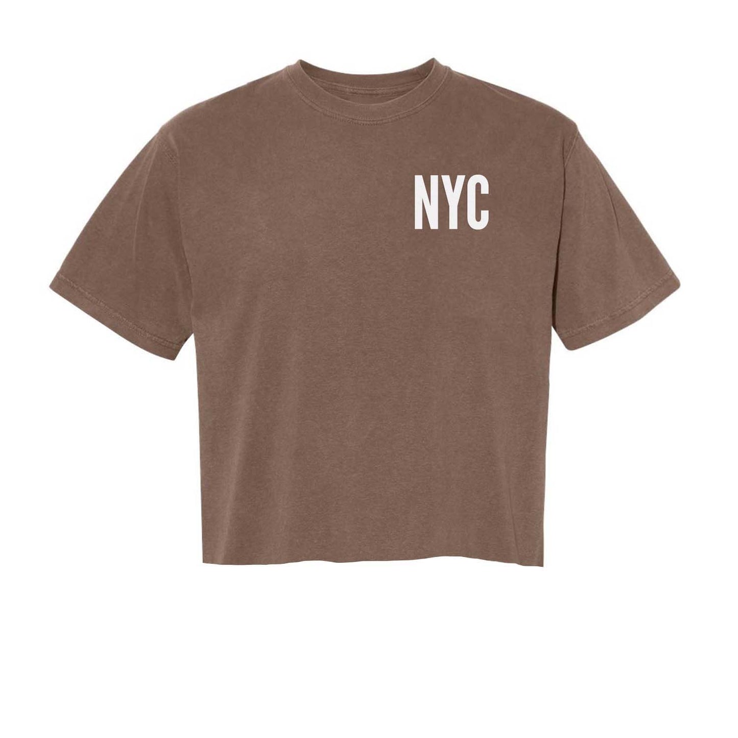 NYC Washed Crop Tee