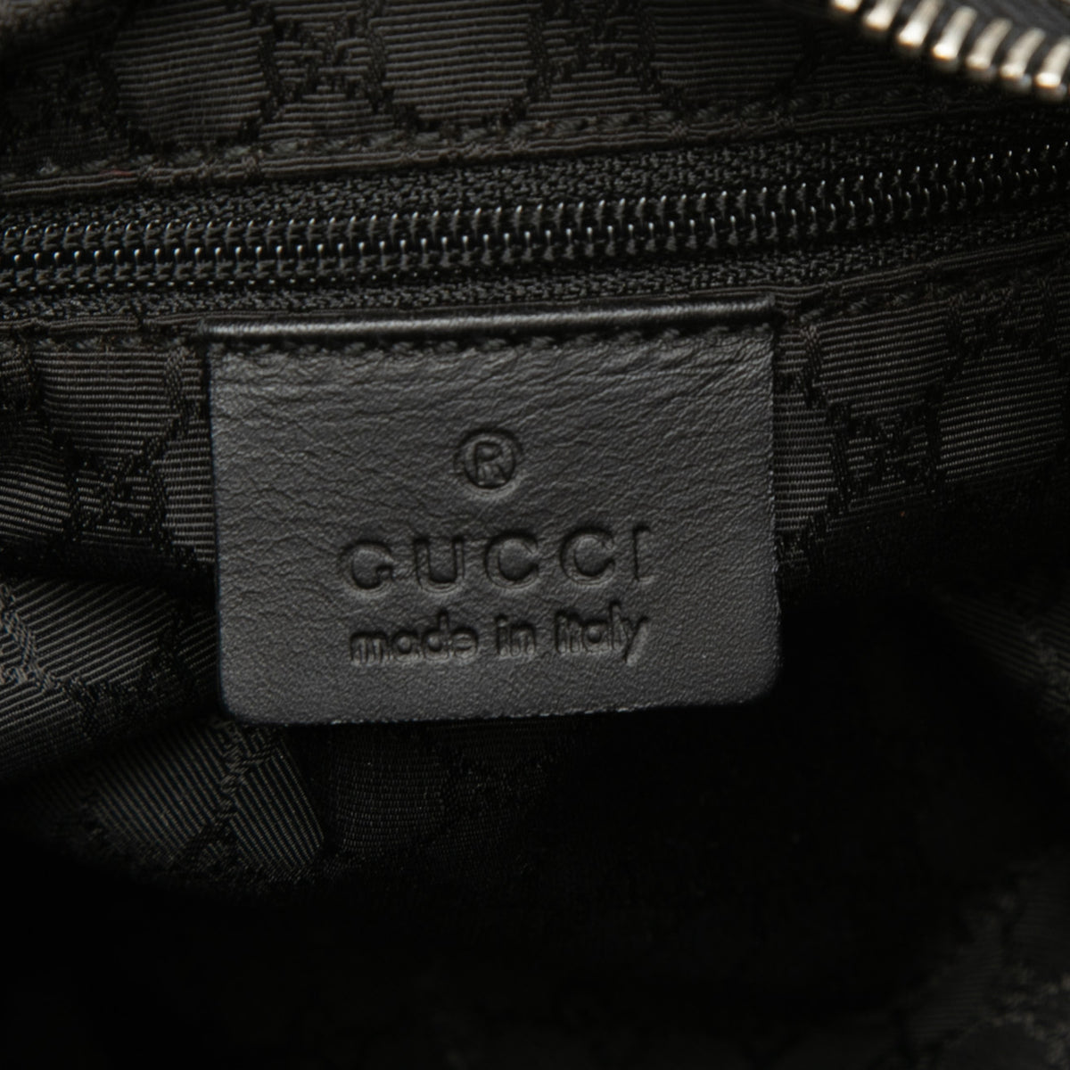 Shoulder Bag Denim Web Grey (Pre-Owned)