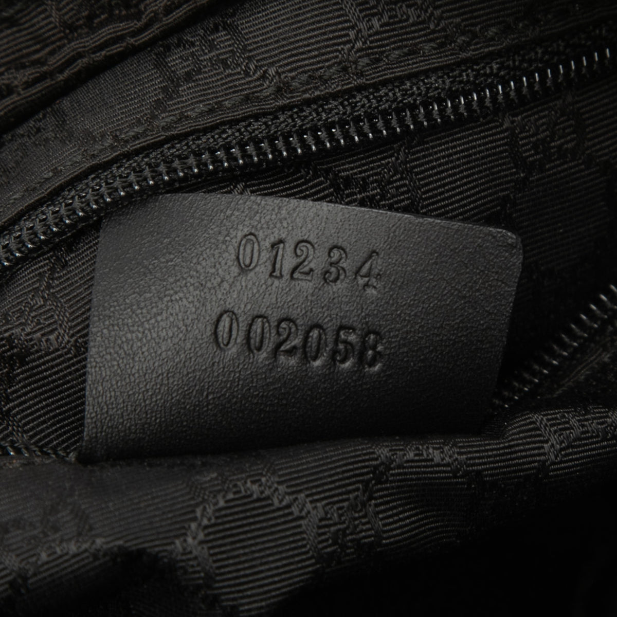 Shoulder Bag Denim Web Grey (Pre-Owned)