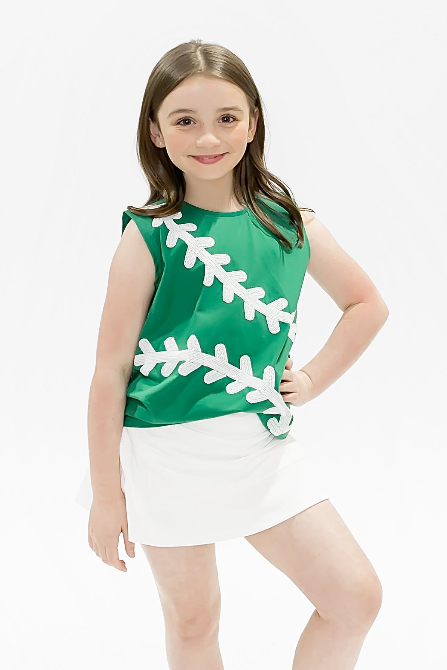 Baseball Green Tank