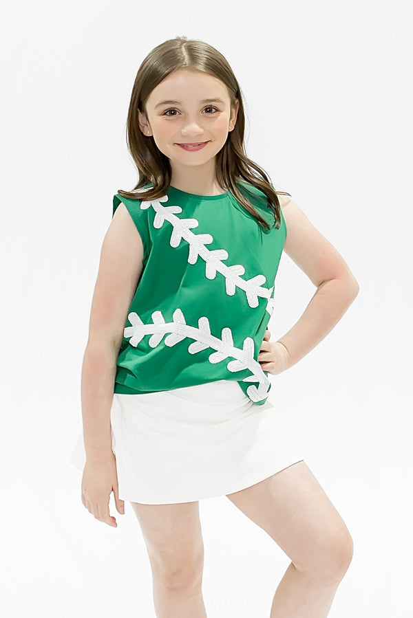 Baseball Green Tank