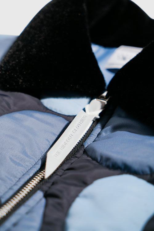 Camouflage Shearling Puffer Jacket