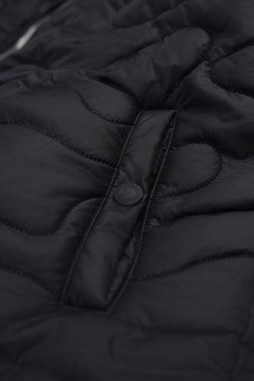 Camouflage Shearling Puffer Jacket