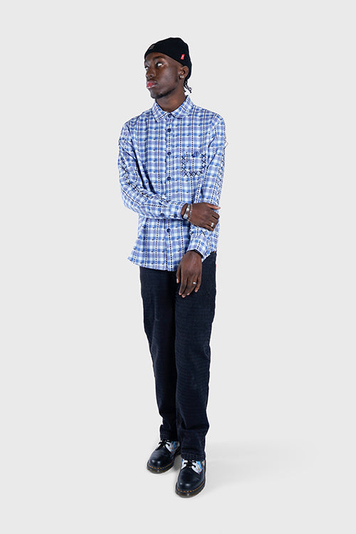 Emblem Ribbed Fisherman Beanie